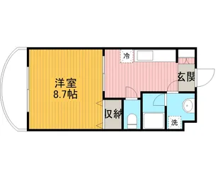 アーバンコート【0206号室】の間取り