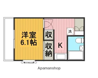 パークサイドハイム【1階】の間取り