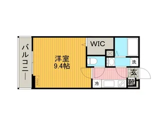 リブリ シロヤマB【2階】の間取り
