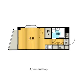 神奈川県相模原市南区東林間4丁目【マンション】の間取り