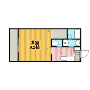 シティースタイル林間【0201号室】の間取り