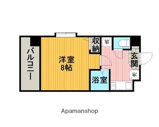 MOLLE相模大野【6階】の間取り