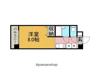 レーベンス相模大野【206号室】の間取り