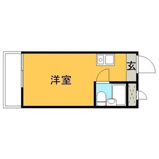 スカイコート橋本第2【509号室号室】の間取り