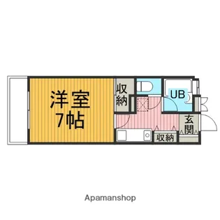 ハイツTOSHI【2階】の間取り