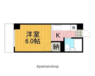 相模原コーポフロンティア【502号室】の間取り