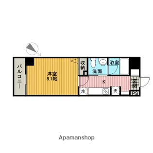 ヴェリナス5【4階】の間取り