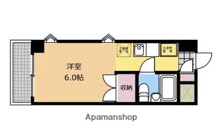 パークサイド並木【307号室】の間取り