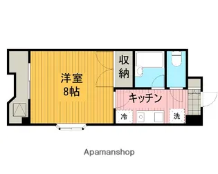 TOP矢部(分譲)【806号室】の間取り