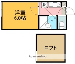 プレシャス相模原【2階】の間取り