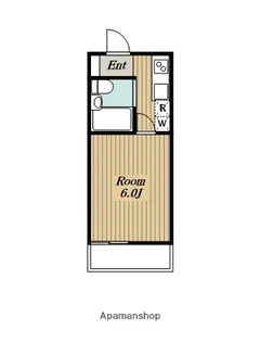 リカーズ高根【111号室】の間取り