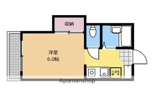 マルイ第2ハイツ【2A03号室】の間取り