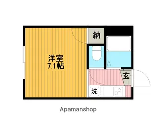 コーポ加藤【1階】の間取り