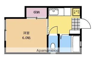 コーポラメール【101号室】の間取り