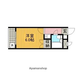 橋本MSマンション【3階】の間取り