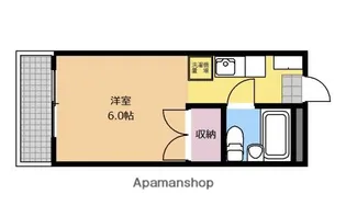 スカイコート淵野辺第4【105号室】の間取り