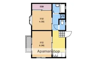 サンライフ【202号室】の間取り