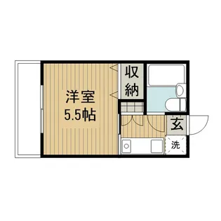 リーガルハイツ【101号室】の間取り