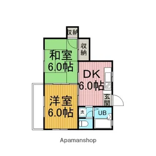 ウィングス原宿【2階】の間取り