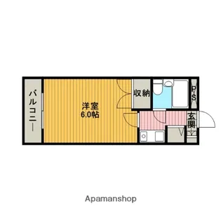 キリマンジャロハウス【3階】の間取り