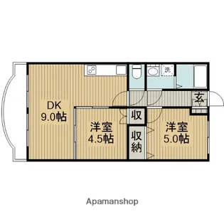 レジデンス21【306号室】の間取り