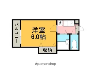 セレンディップ【205号室】の間取り