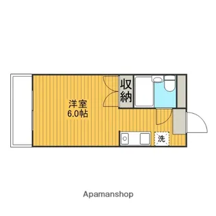 フレンドポート矢部第2【3階】の間取り