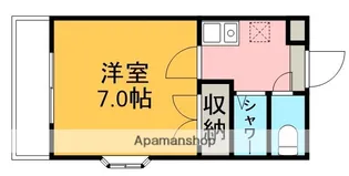 神奈川県相模原市中央区小山3丁目【マンション】の間取り