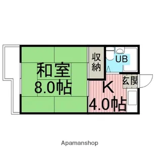 神奈川県相模原市南区東大沼4丁目【アパート】の間取り
