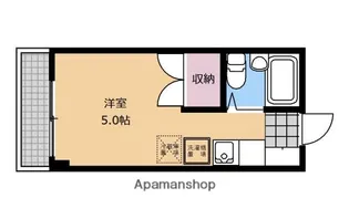 ヴェラ・カヌマ【102号室】の間取り