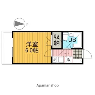 エルドラードフジ九沢【1階】の間取り