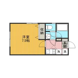 神奈川県相模原市南区若松2丁目【アパート】の間取り