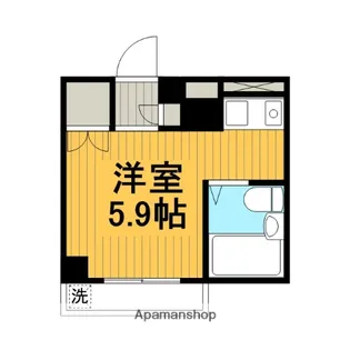 プラーズ上溝【3階】の間取り