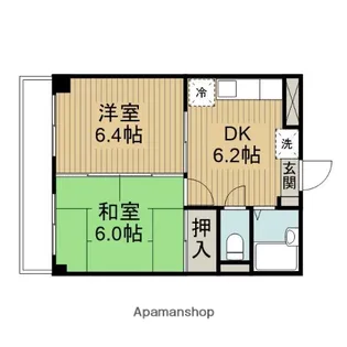 田中マンション【301号室】の間取り