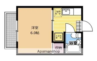 シティハイムK【103号室】の間取り