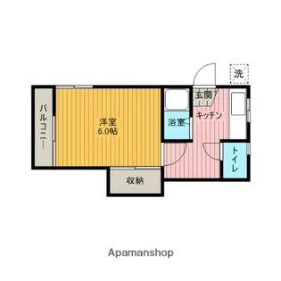 コーポエクセル【2階】の間取り
