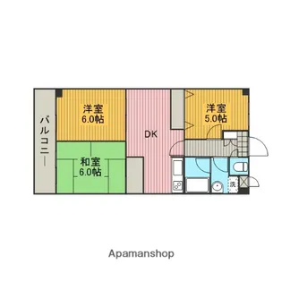 3DKの間取り画像