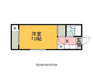 江崎ビル【101号室】の間取り