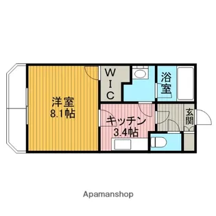 マーヴェラス Ⅰ【2階】の間取り