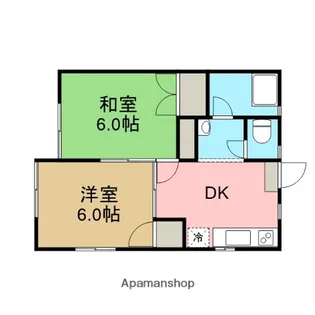 パステルハイツ【103号室】の間取り