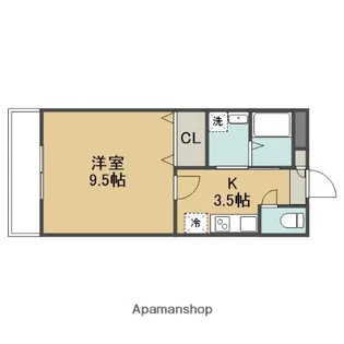 ラウレール【1階】の間取り