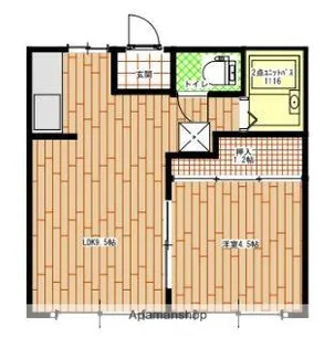 サンハイム【202号室】の間取り