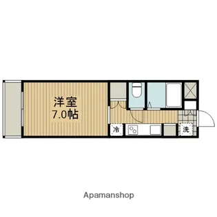 アーバンライフ町田【406号室】の間取り