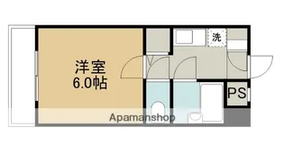 パルティール田代【213号室】の間取り