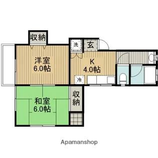 エムズハイム【1階】の間取り