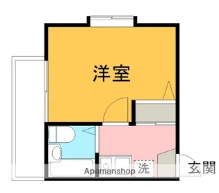 神奈川県相模原市中央区氷川町【マンション】の間取り