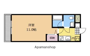 メルベーユサトウ【403号室】の間取り
