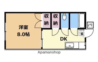 味好ハイム【103号室】の間取り