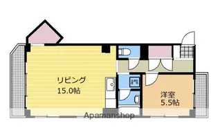 フリードKISO【201号室】の間取り
