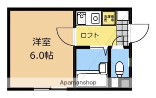 グレースⅠ【105号室】の間取り